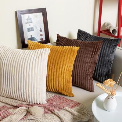 China Creative Anti-Static Gray Soft Cozy Decorative Pillow Case Covers Woven Cushion Cover Sofa Checker Pillow Case Farmhouse Promotional Home for sale