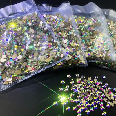 China Factory direct K9 Crystal Rhinestones 1440pcs nail k9 rhinestone nail ab crystal nails ab diamond for sale