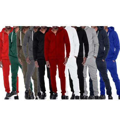 China 2021 Anti-Smell Solid Color Custom Sweatsuit Men Set Designer Jogging Mens Tracksuit Hoodies Luxury Knit 4xl Plus Size 2 Piece Gym Sets for sale