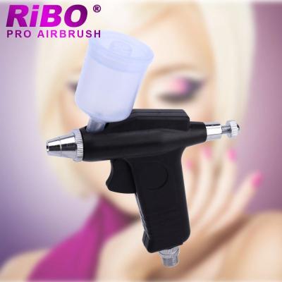 China Airbrush Bronzing Hot Sale Makeup Airbrush Gun With Mini Cup Brush Professional Used For Airbrush Makeup for sale