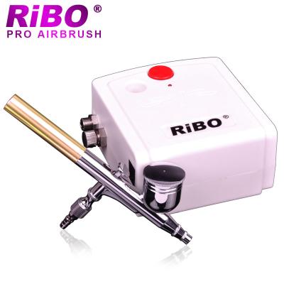 China China portable mini air compressor used for airbrush makeup and airbrush nail beauty HT-22 portable mini air compressor for sale