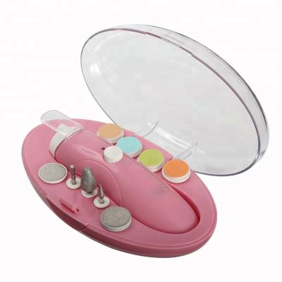 China Best Design ABS Diamond Professional USB Baby Kids Home Use Nail File Electric Manicure Pedicure Set for sale