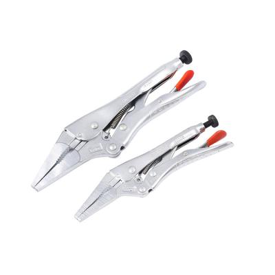 China Factory Direct Carbon Steel MULTI FUNCTIONAL Long Sniff Straight Locking Pliers Jaw Vice Handle For Welding for sale