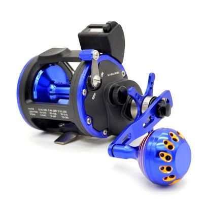 China Sea Drum 7BB baitcasting trolling boat fishing reel depth counting multiplier seawater casting reel STD/STDL for sale