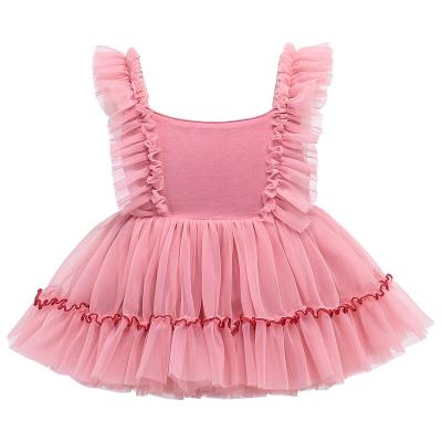 China washable morden new kids multicoloro cassion dresses with kids girls pleated dress for little girls dress costumes for sale