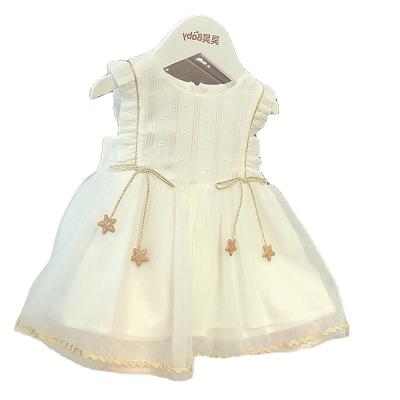 China 2021 new summer children's washable tops blow off the latest princess nightgown girls' sleeveless dresses for 1-6 years for sale