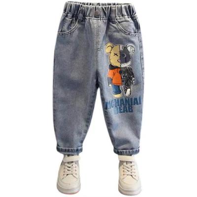 China Gray Biker Blue Cut Big Size 10 or 12 Boy Pants Quality Baby Kids Clothing Breathable Luxury Boys Best Paint Jeans for sale