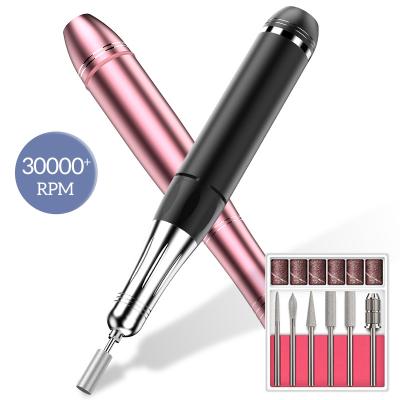 China 2022 Cordless Electric Nail Drill Polisher Professional Digital Art Portable Nail Drill Automatic Manicure Machine for sale