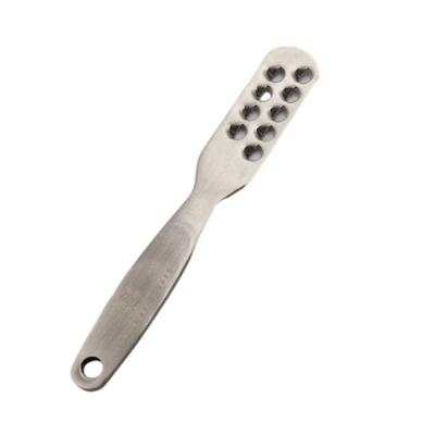 China Viable Hot Selling Multifunctional Cheese Knife and Fork Tip Serrated Kitchen Cooking Tool Stainless Steel Cheese Butter Cut Pizza for sale