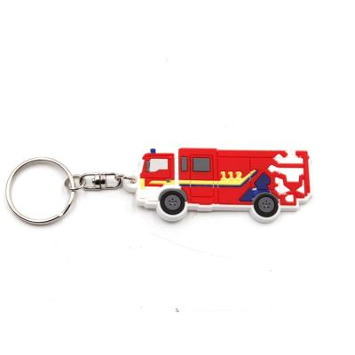 China Hot Sale Key Ring Key Chain 3d Rubber PVC Environmentally Friendly for sale