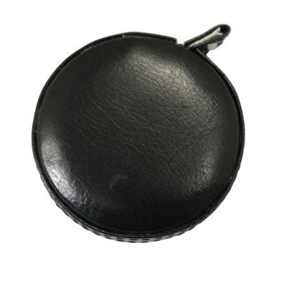 China Good Quality Hot-selling Retractable Soft Leather Practical Black Tapeline for sale