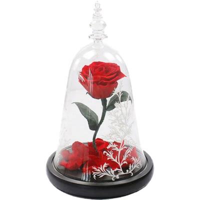 China Wholesale 2022 New Trend Home Fashion Gift Hotel Decoration Manufacturing Beauty Day Gift Box And Rose Preserved Box As Valentine'S Day Gift Box for sale