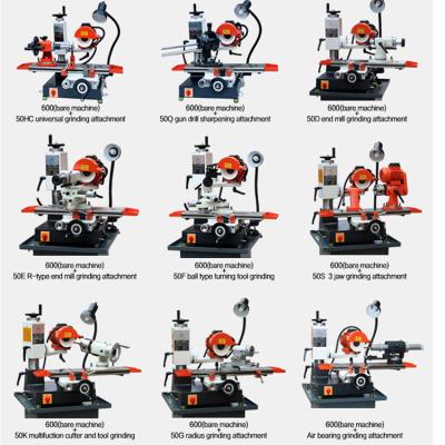 China Machinery Repairs Workshop CNC Milling Cutter Grinding Machine and Cutting Tool Outdoor Grinder GD-600 for sale