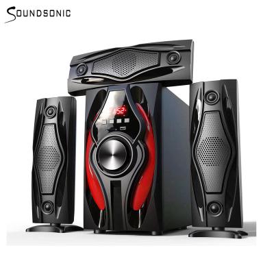 China Creative 6.5 Mini System 3.1ch Multimedia Speaker Subwoofer Home Theater System With Digital Fm Radio for sale