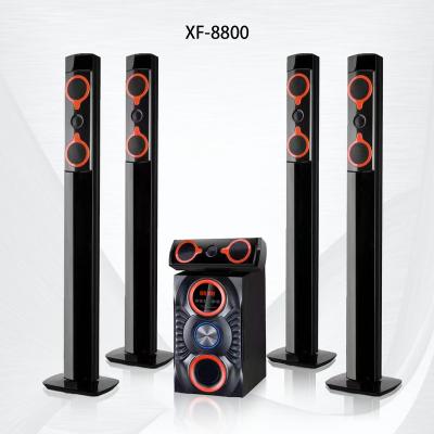 China Mini System factory 5.1 home theater speaker system multimedia speaker system with usb sd fm xf-8800 for sale