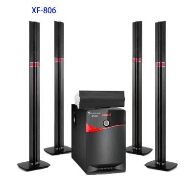 China Mini System Manufactory 5.1ch Home Theater Systems Premium High Fidelity Surround - Sound With 8 Inch xf-806 Speaker for sale