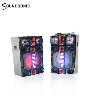 China Video call active 10 inch subwoofer speakers with fm radio remote control, eq 5 for sale