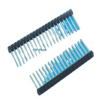 China PCB SINGLE ROW PIN HEADER CREW CUT PITCH 2.54MM for sale