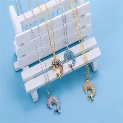 China LUCKYEE TRENDY - moon necklace pendants for jewelry making for sale