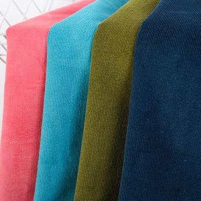 Китай Custom 90% Cotton Stretch 21 Wale Corduroy Fabric For Dress продается