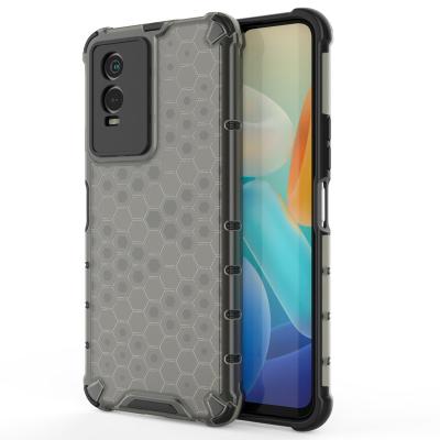 China Reinforced Shockproof Drop Resistant Phone Case For Vivo V21E Fashion Texture Style For Vivo V21 Y73 IQOO7 Y51 for sale