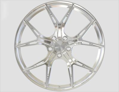 China Deep lip or deep dish Forged aluminum alloy rims 5x120.65 1-PC custom 19 and 20 inches for Chevy Corvette for sale