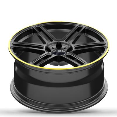 China Deep lip or deep dish 1 piece forged monoblock aluminium alloy wheels rims for BMW for sale