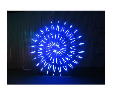 China Holiday Lights Windmill Lights LED Firework Lamp Waterproof Christmas Lamp Dandelion Gorgeous Windmill Lights for Garden for sale