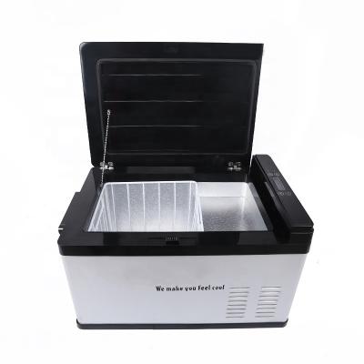 China Outdoor Car Fridge Compressor Freezer LP-25Q DC12V 24V 25L Freezer Compressor Car Fridge For Camping Traveling BBQ for sale