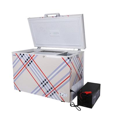 China Portable Solar Compressor LP-258L DC Compressor 12V24V Solar Fridge RV Freezer Solar Home Use Solar Fridge for sale