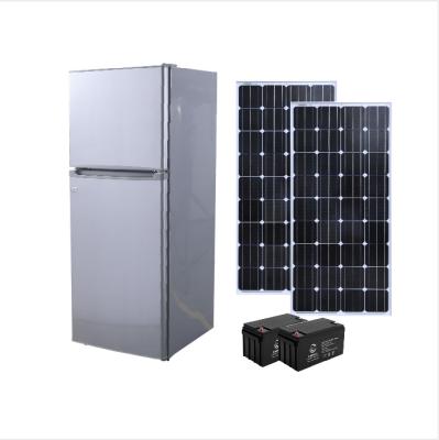 China COMPRESSOR DC12V 24V 138L 200W Solar Power Freezer DC Compressor Fridge For Home Caravan RV for sale