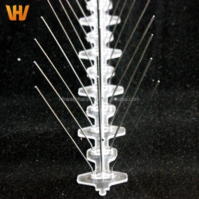 China Disposable factory wholesale cheap price 100% UV resistant plastic pigeon control pest PC bird repellent spike for sale