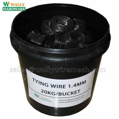 China Construction Wire Black Annealed Construction Bond Wire / Lacing Wire 200gr In Buckets Packed for sale