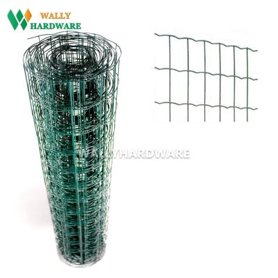 China Easily Assembled PVC Coated Holland Wire Mesh Euro Farm Fence for sale