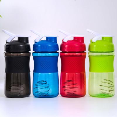 China Viable Wholesale Classic Water Shaker Bottle Gym Mixer Plastic Protein Shaker Bottle for sale