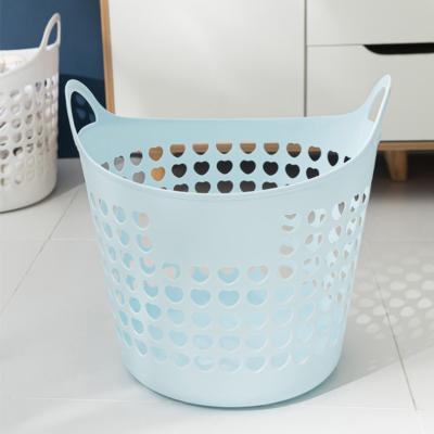 China Flexible 2 Bushel Laundry Hamper Flexible Laundry Hamper Vented Hamper With Handles for sale