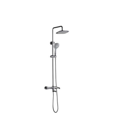 China Hookless 2021 Adjustable Switch Bathroom Shower Sliding Bar To Adjust Shower Height for sale