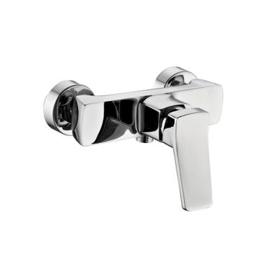 China Without Direct Selling Trader's Direct Sale Chrome Commercial Shower Faucet Wall Mounted Bath Mixer Tap for sale