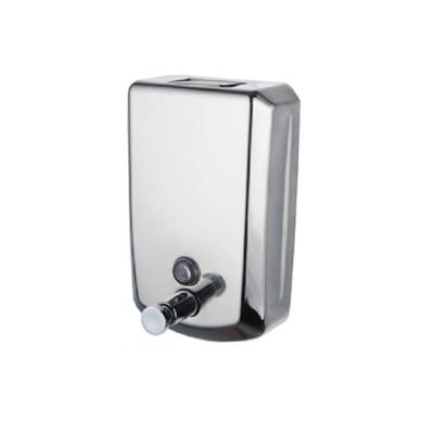 China Wholesale Liquid Double Soap Dispenser Stainless Steel Shampoo Soap Dispenser for sale