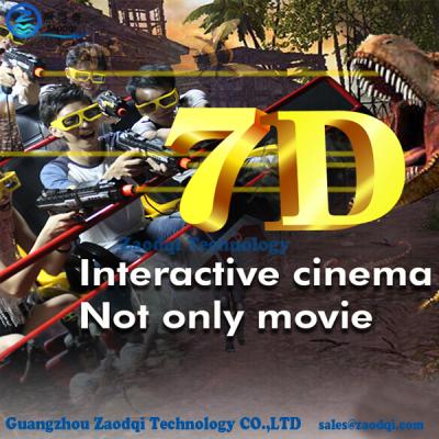 China Mobile 5D 7D cinema on truck /5d Theater Rider in a Trailer New for sale