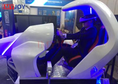 China Electric Dynamic Platform 4-Axis VR Racing / VR Car Simulator With High-definition Game for sale