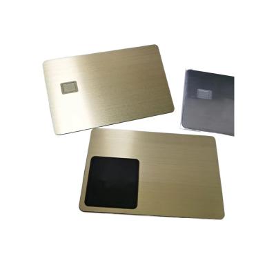 China Wholesaler/Retailer Metal Cards App Metal Business Card With Qr Code NFC 4K Gold Metal Business Cards With Logo Luxury for sale