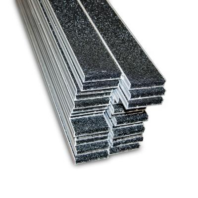 China Exterior / Interior Stair Nosing Inserted Carborundum Stair Tread Stair Nosing Strips for sale