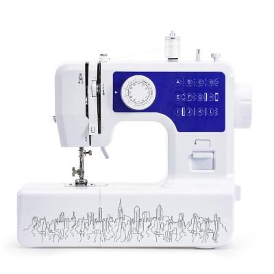 China Large hook manual home electric multifunctional mini foot pedal hot selling sewing machine with 12 stitches for sale