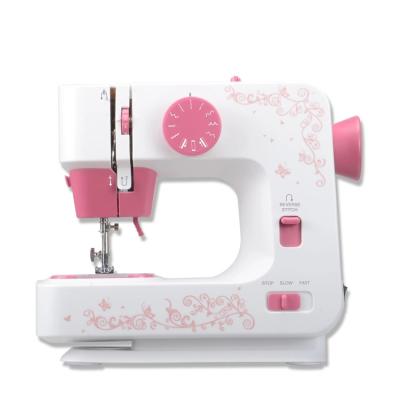 China Automatic Lubrication Hot selling home electric mini multi-function manual treadle 12stitches sewing machine for ladies for sale