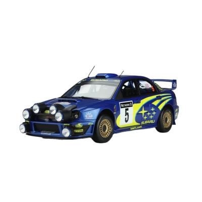 China Toy OTTO Mobile Diecast 1/18 Diecast Resin Model Cars Subaru Impreza WRC Race Car Model for sale