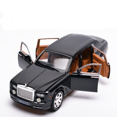 China 2020 Newly Open Alloy Diecast Model Toy Cars For Kids 1:24 Back/6 Design Music/Light/Pull for sale