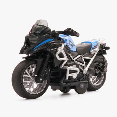 China Noise 1/18 Off-Road Light Model Alloy Simulation Toy Diecast Models Motorcycle With 3 Colors Mix Car Motorbike Model for sale