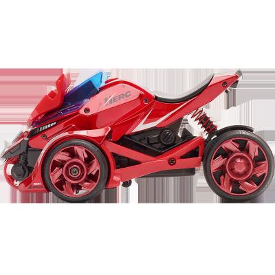 China High Quality 3 Color Mix 1:32 Scale Catapult Diecast Car (2 In 1 Racing Motorcycle) for sale