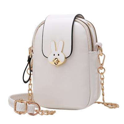 China High quality spring and summer PU casual bag women bag new style single shoulder bag 2022 simple mobile phone bag for sale